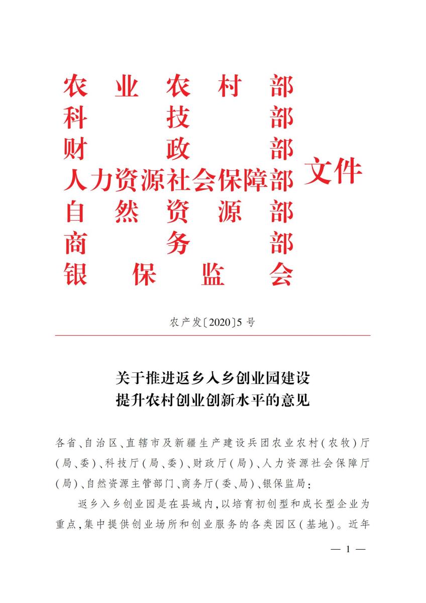 12关于推进返乡入乡创业园建设提升农村创业创新水平的意见_00.jpg